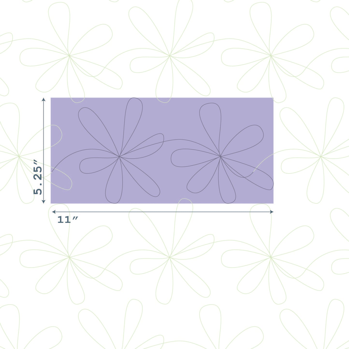Longarm quilting pantograph for machines with small throat depths