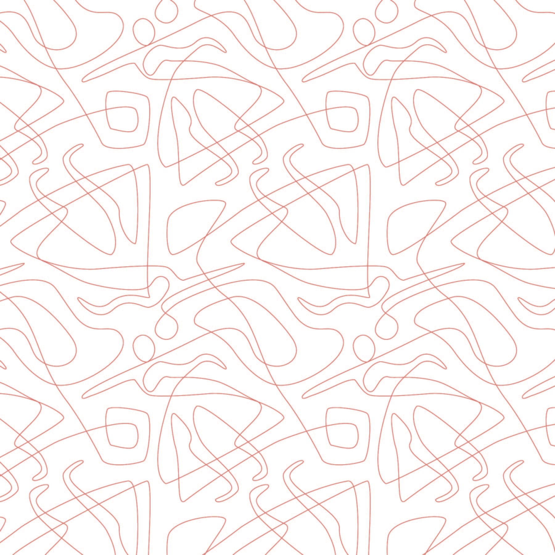 Dancers Computerised Quilt Pattern