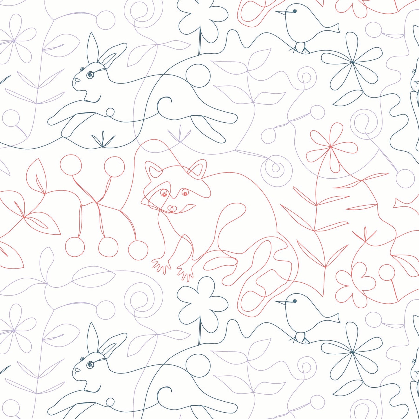 Woodland Creatures - Full Quilt
