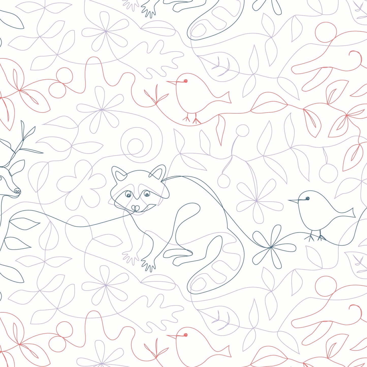 Woodland Creatures - Full Quilt