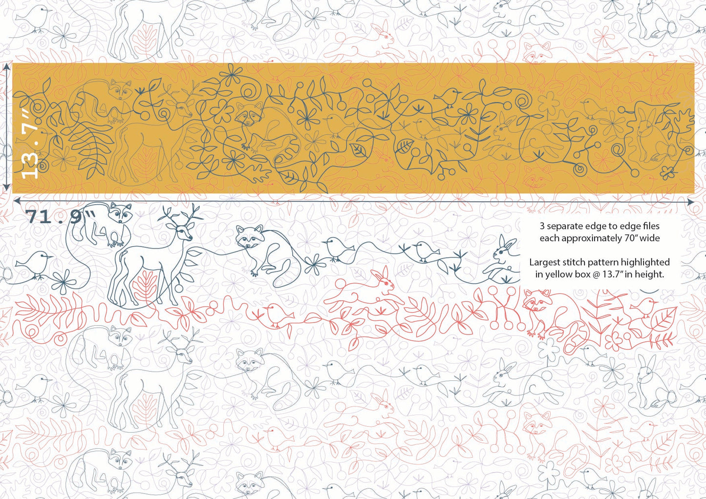 Woodland Creatures - Full Quilt