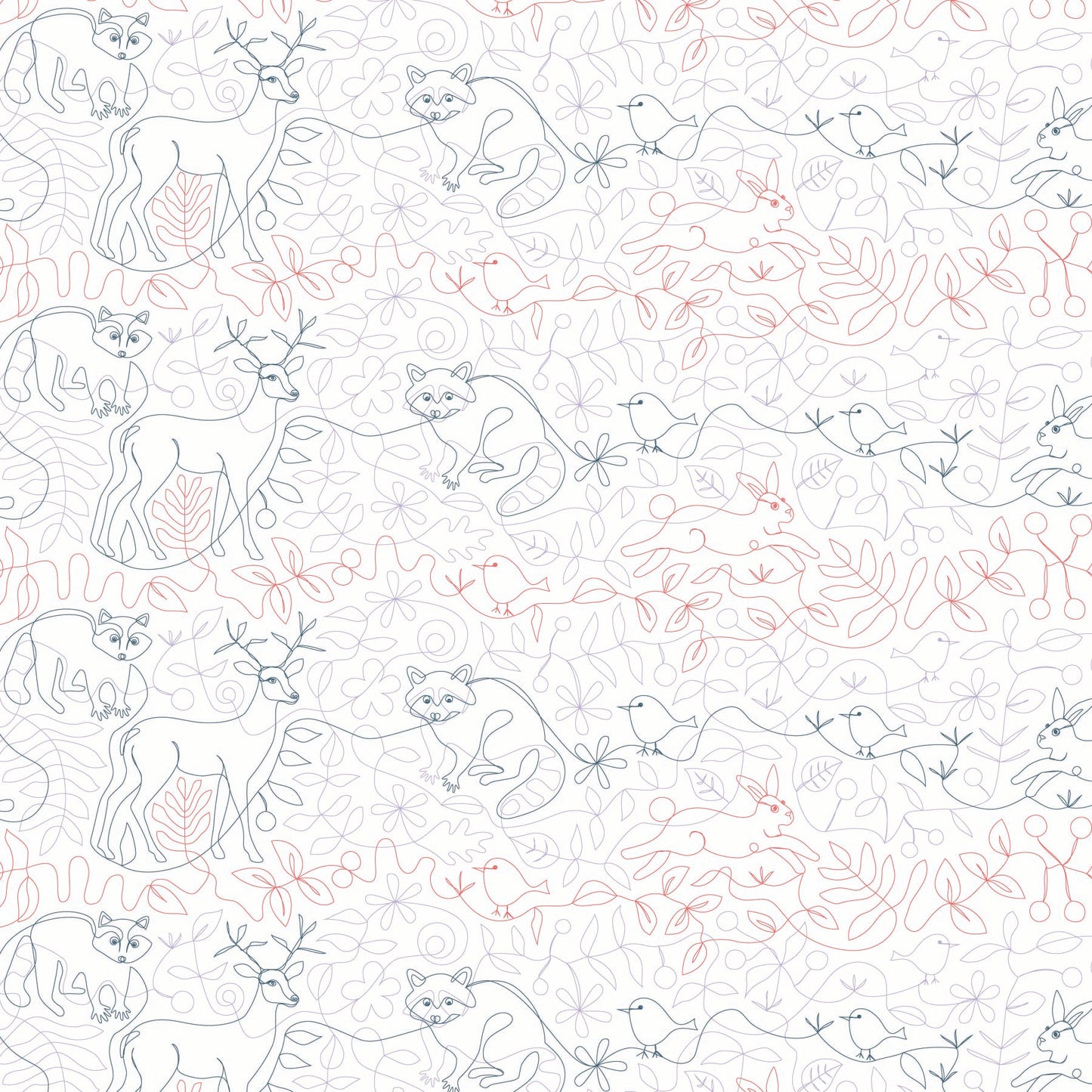 Woodland Creatures - Full Quilt